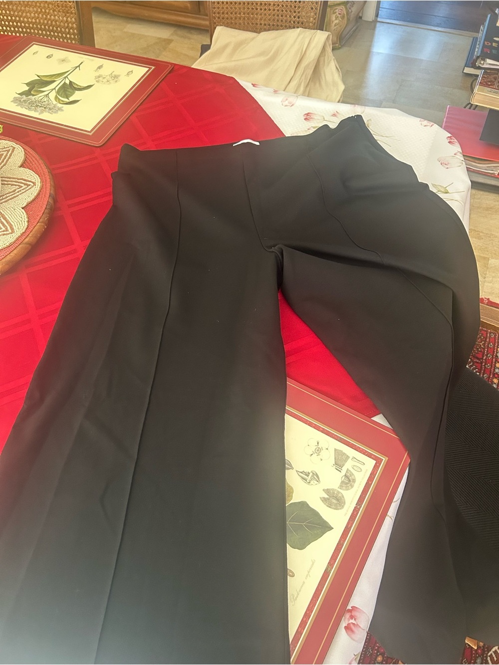 Ripley Rader Black Wide-Leg High-Rise Pants — Sleek Everyday Tailoring